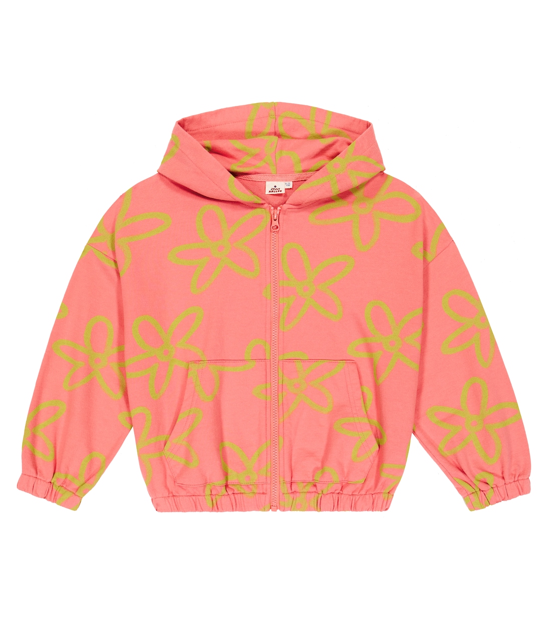 Bedruckte Kapuzenjacke aus Baumwolle | Jellymallow
