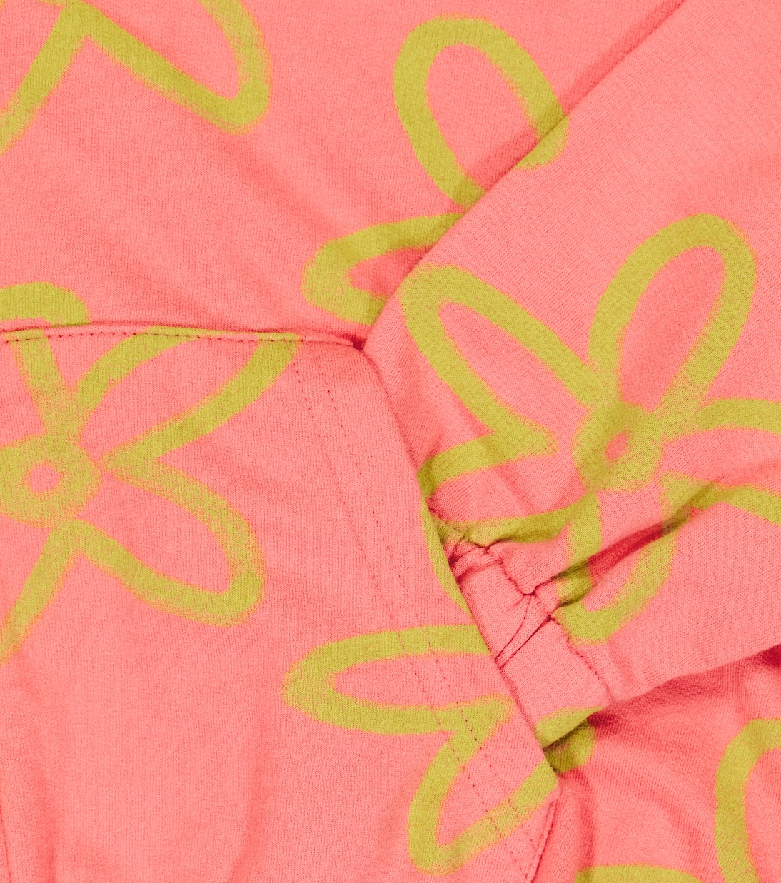 Bedruckte Kapuzenjacke aus Baumwolle | Jellymallow