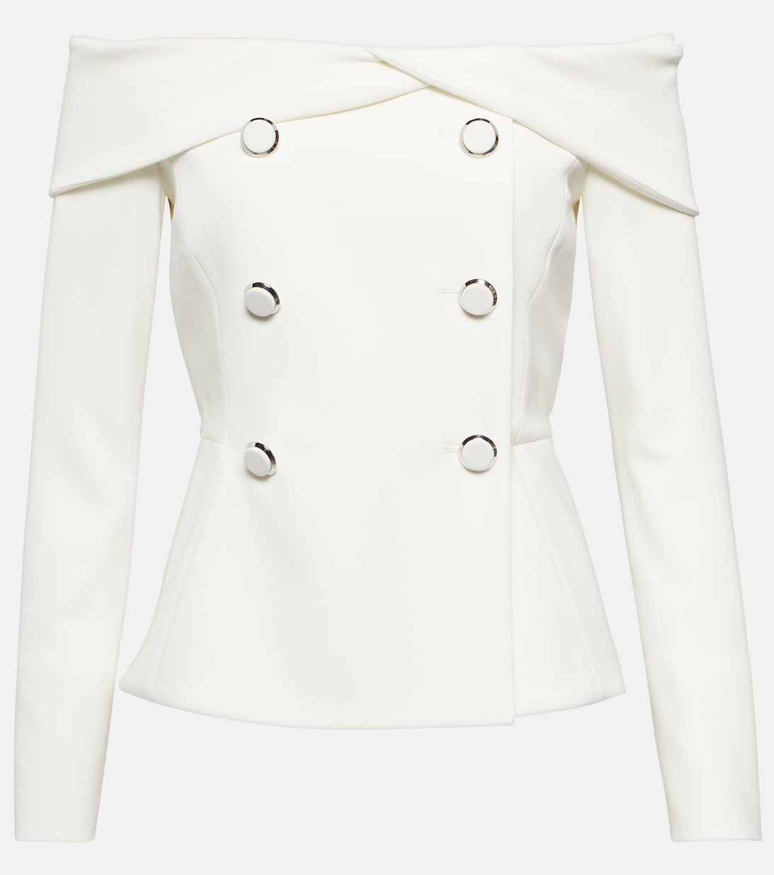 Bridal off-shoulder cady blazer | Max Mara