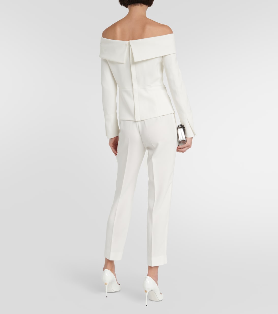 Bridal off-shoulder cady blazer | Max Mara