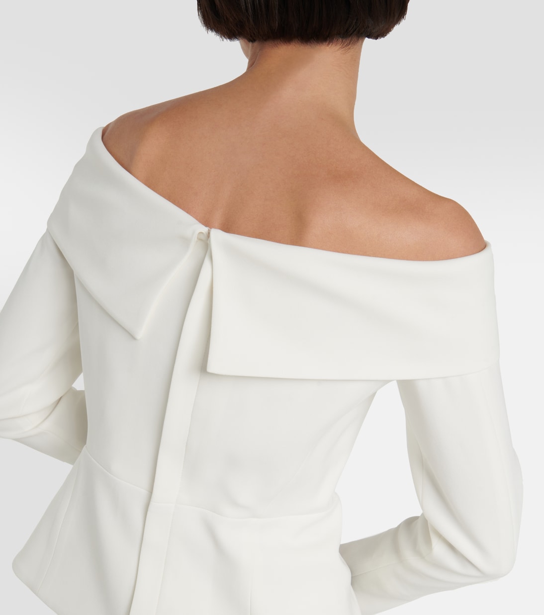 Bridal off-shoulder cady blazer | Max Mara
