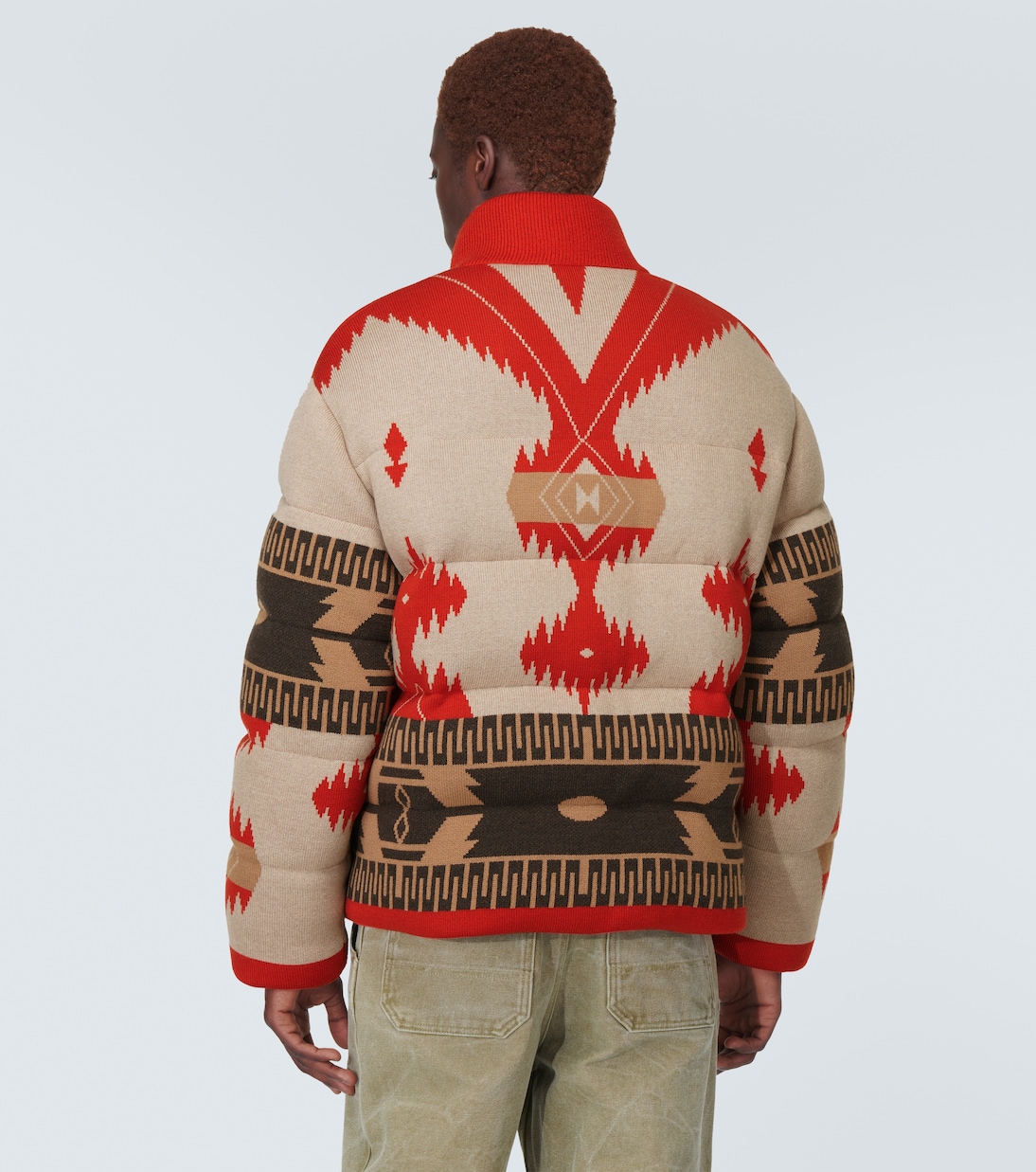 Icon jacquard down jacket | Alanui