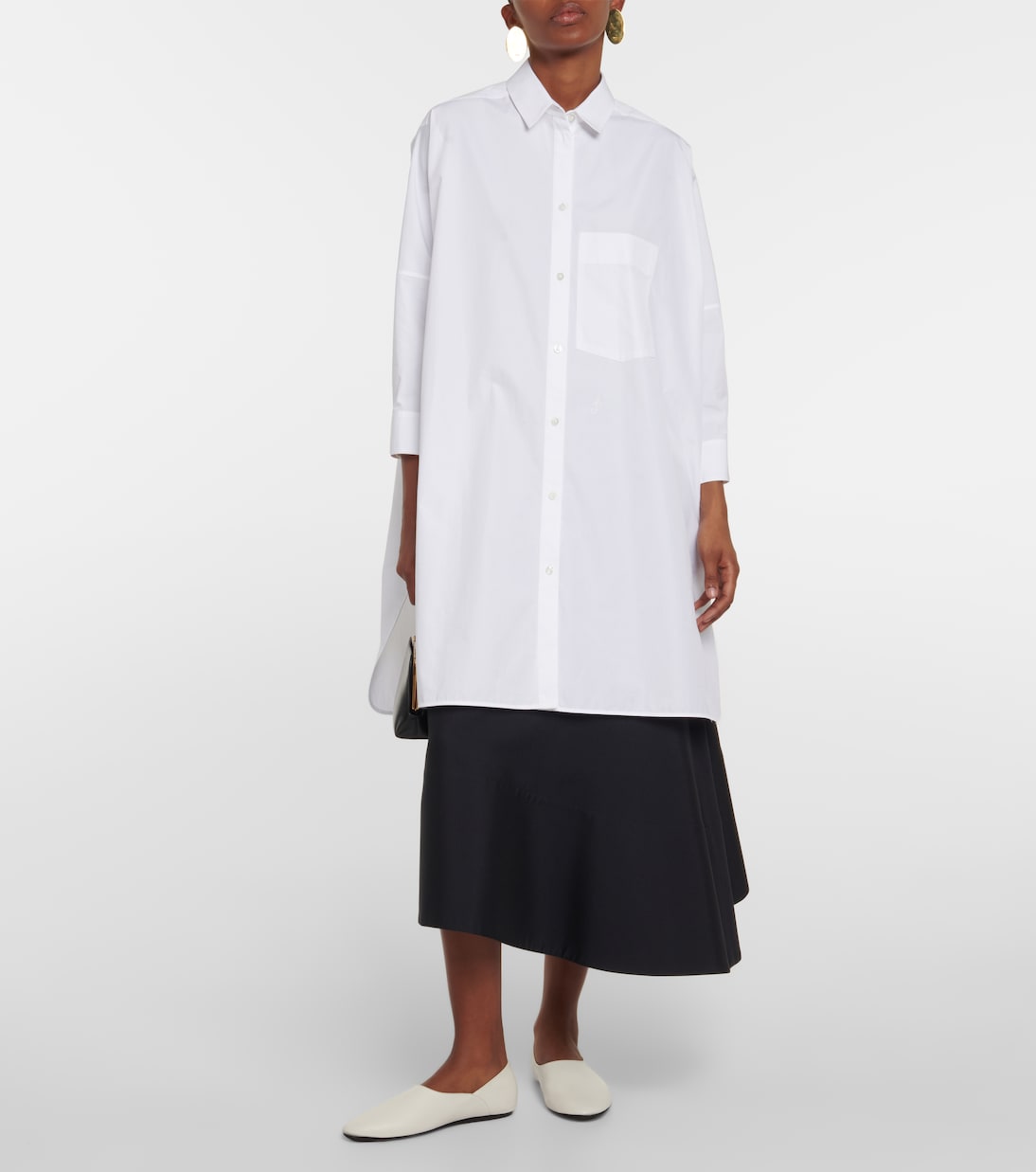 Ballerinas aus Leder | Jil Sander