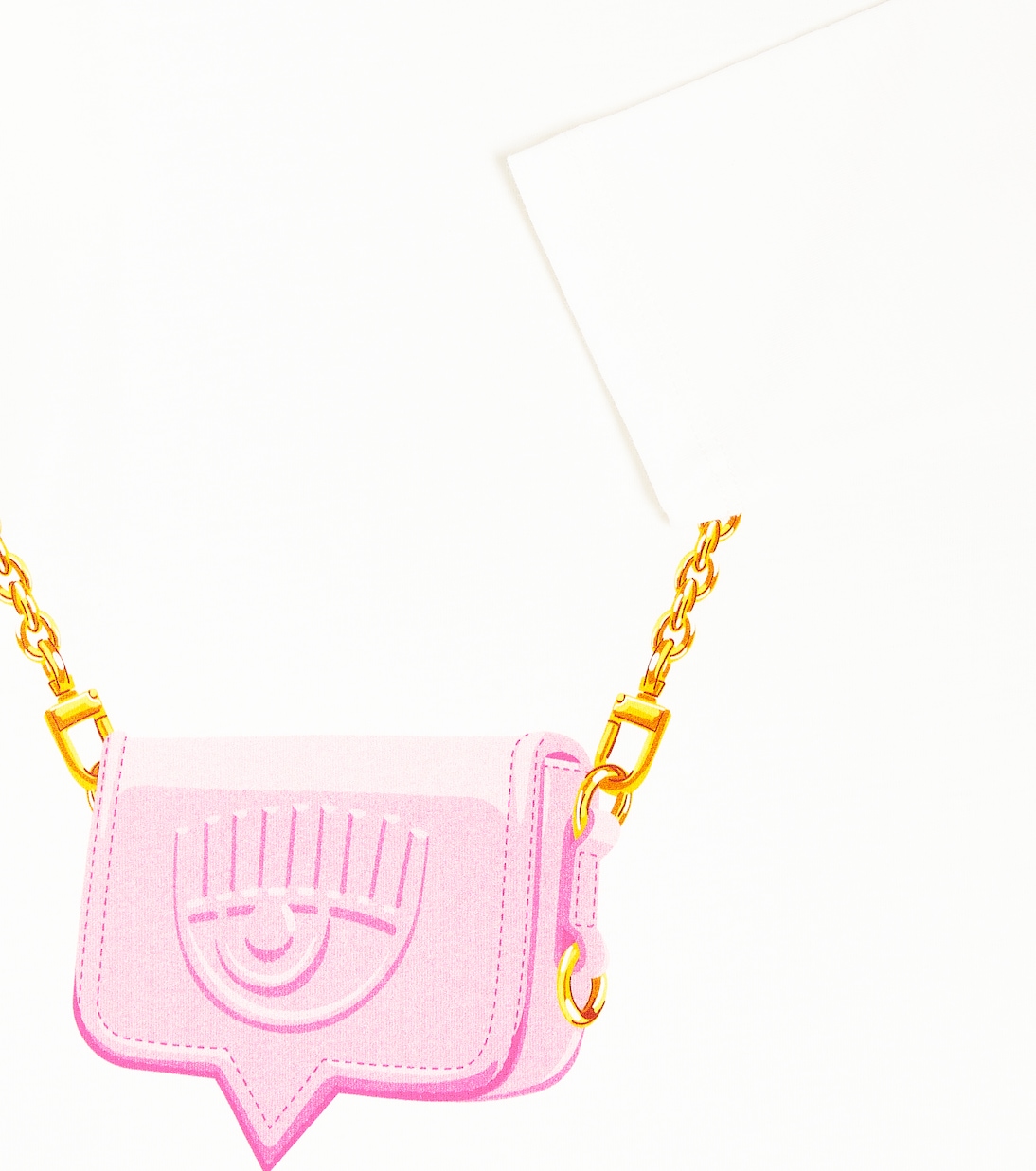 x Chiara Ferragni - Top in jersey di cotone con stampa | Monnalisa
