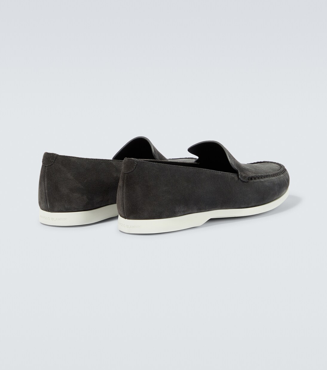 Slip-Ons Monaco aus Veloursleder | Manolo Blahnik