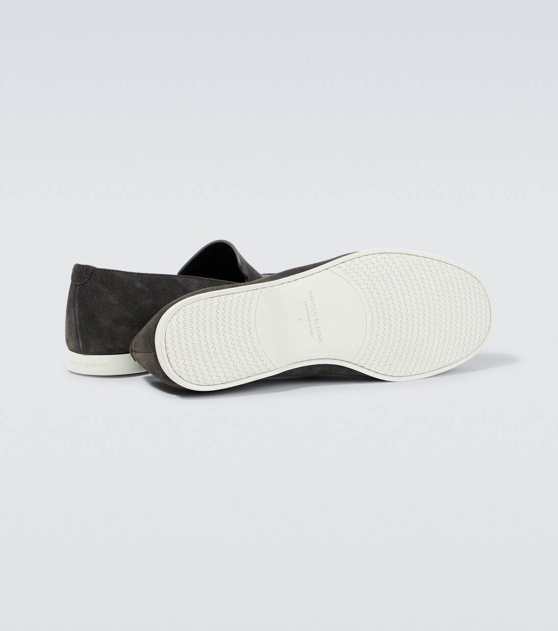 Slip-Ons Monaco aus Veloursleder | Manolo Blahnik