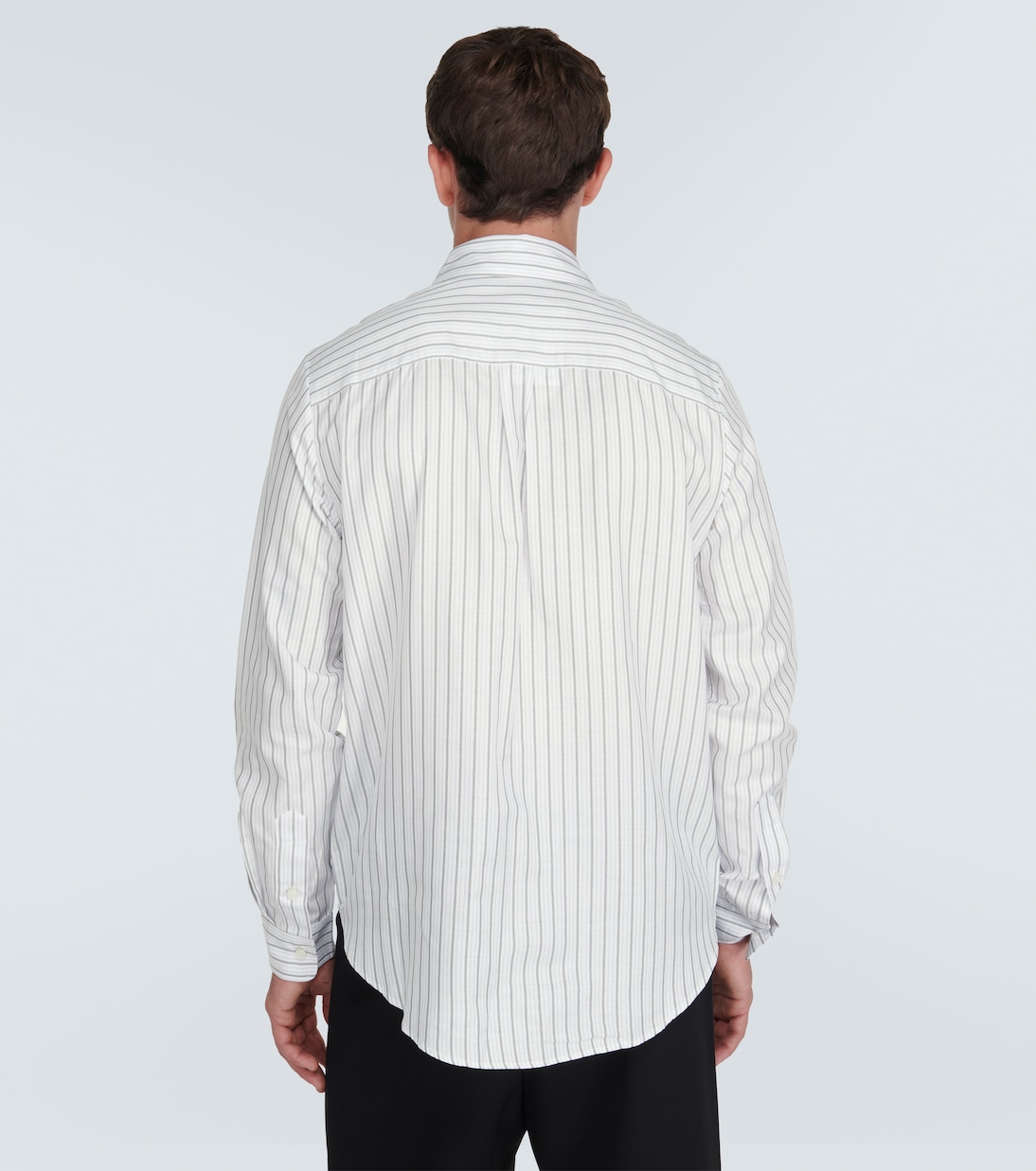 Camisa de popelín de algodón a rayas | Amiri