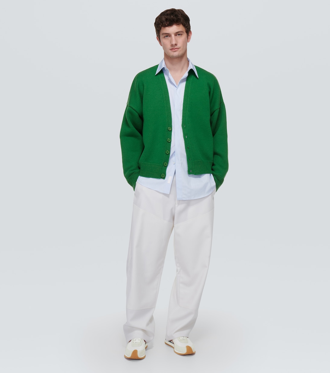 Sneakers Flow Runner mit Veloursleder | Loewe