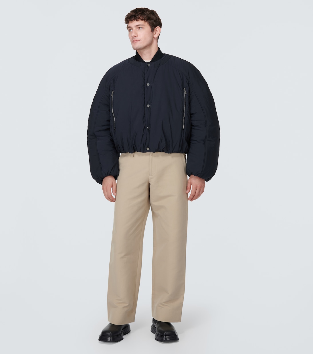 Chaqueta cropped Le Bomber Croissant | Jacquemus