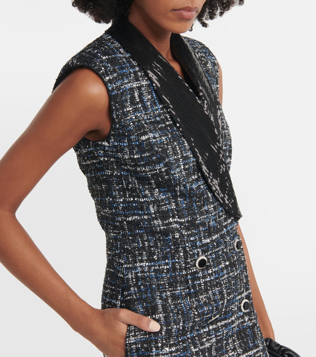 Jacques embellished tweed minidress | Rebecca Vallance