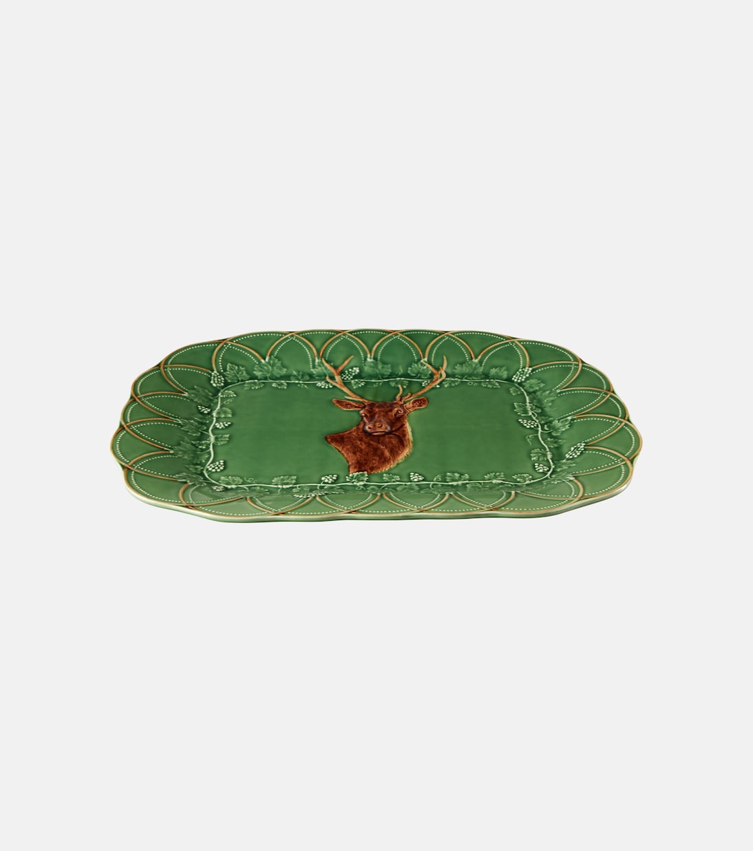 Servierplatte Woods Deer | Bordallo Pinheiro