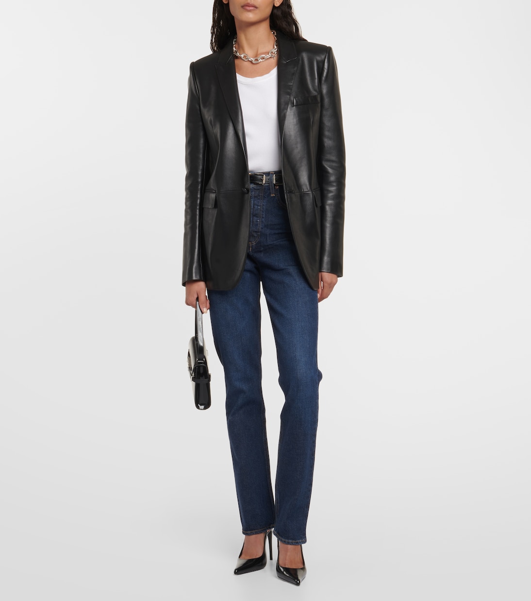 Freya high-rise slim jeans | Agolde