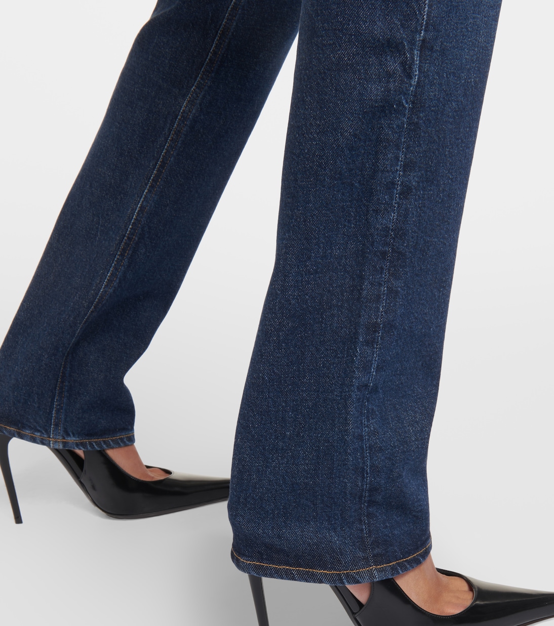 Freya high-rise slim jeans | Agolde