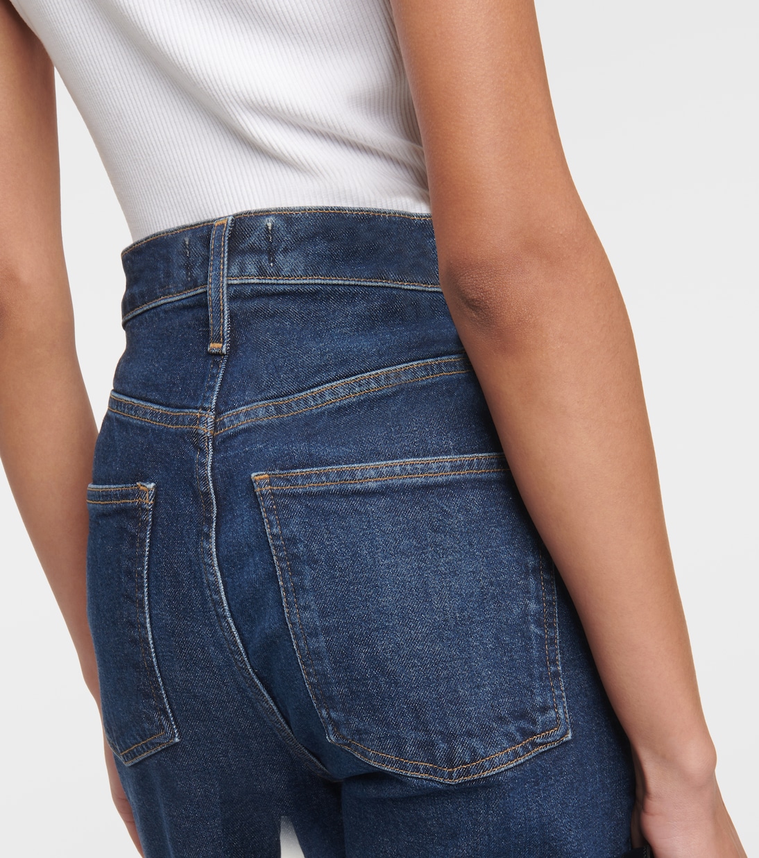 Freya high-rise slim jeans | Agolde