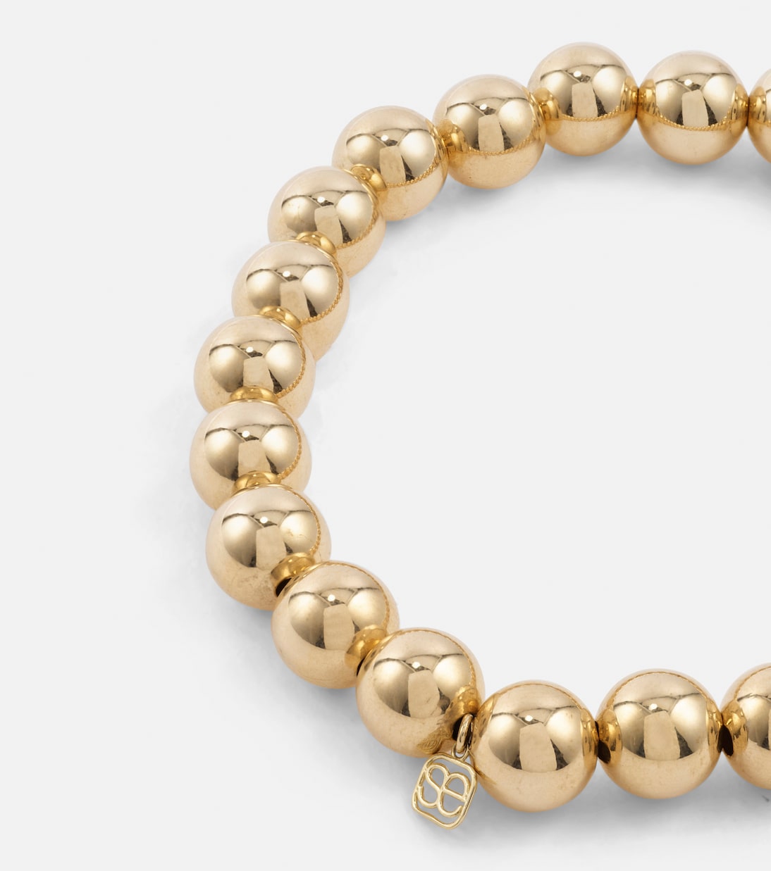 Bracciale cocktail Sydney Evan in oro 14kt con perline e diamanti, gioiello chic per giovani trendy