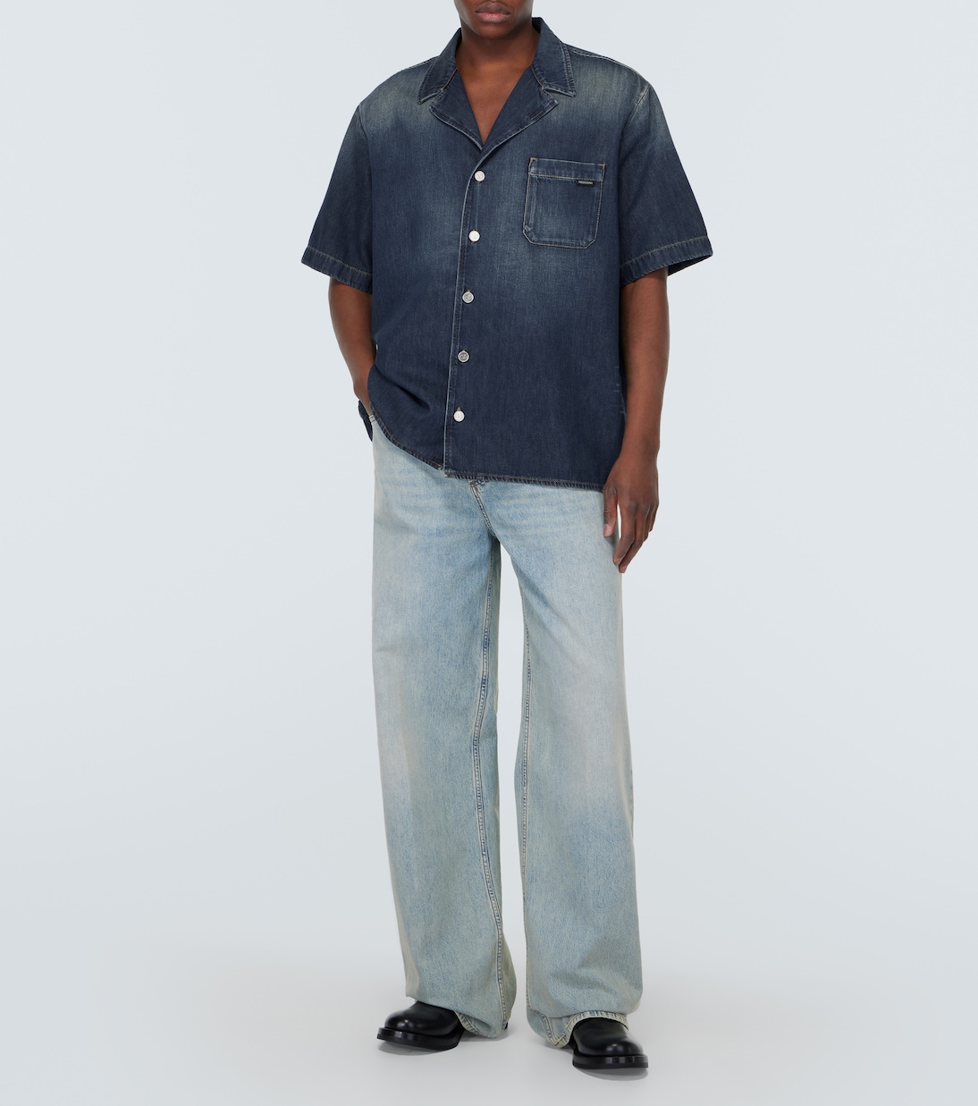 Camisa bowling de chambray | Valentino