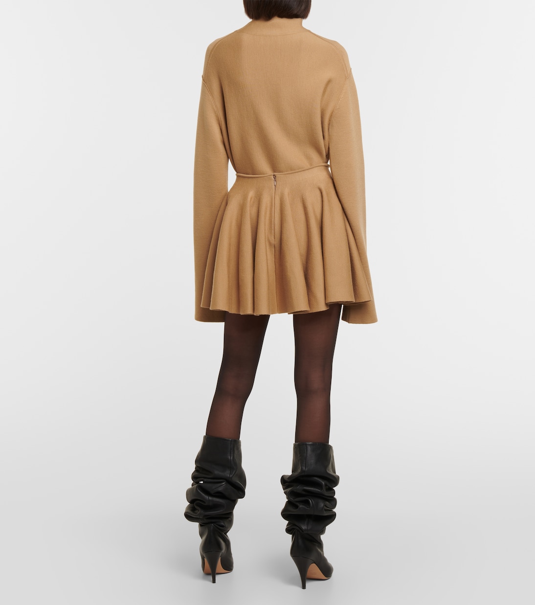 Ulli wool-blend miniskirt | Khaite
