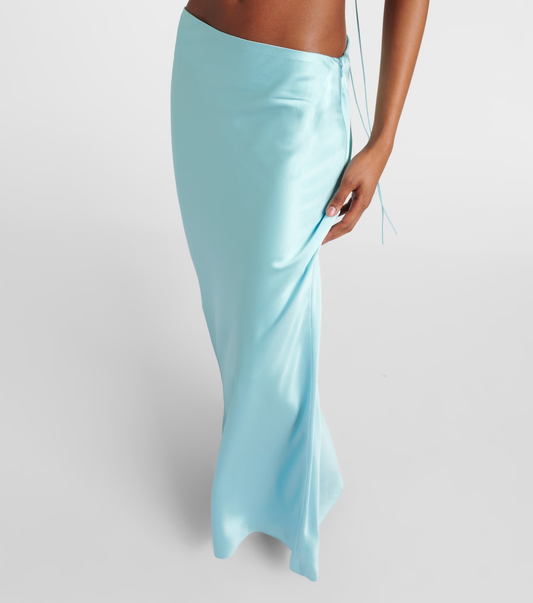Mid-Rise-Maxirock aus Satin | The Sei