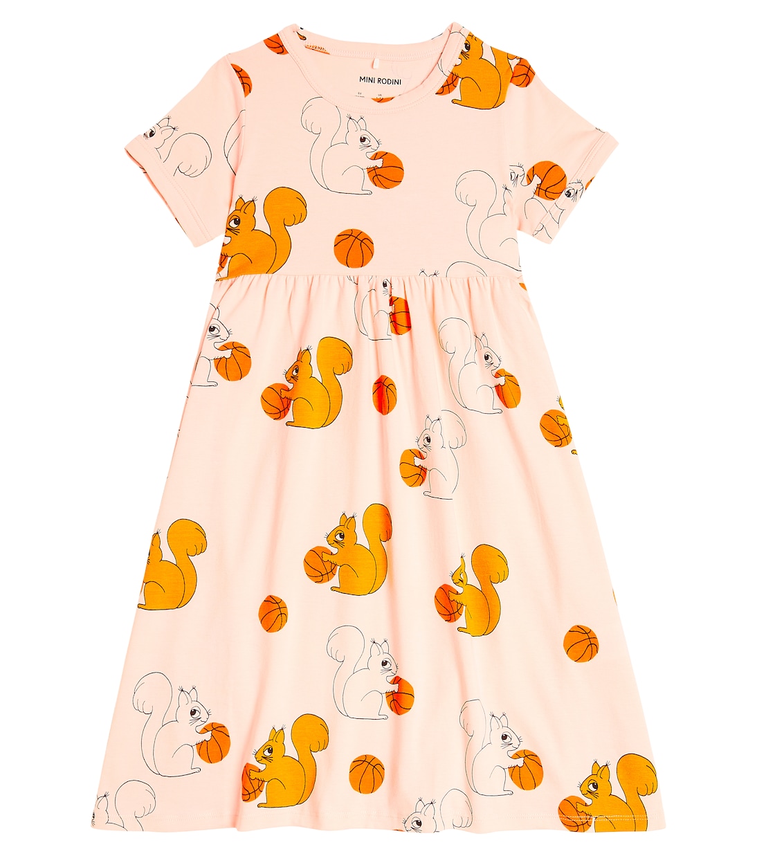 Kleid Squirrels aus Jersey | Mini Rodini