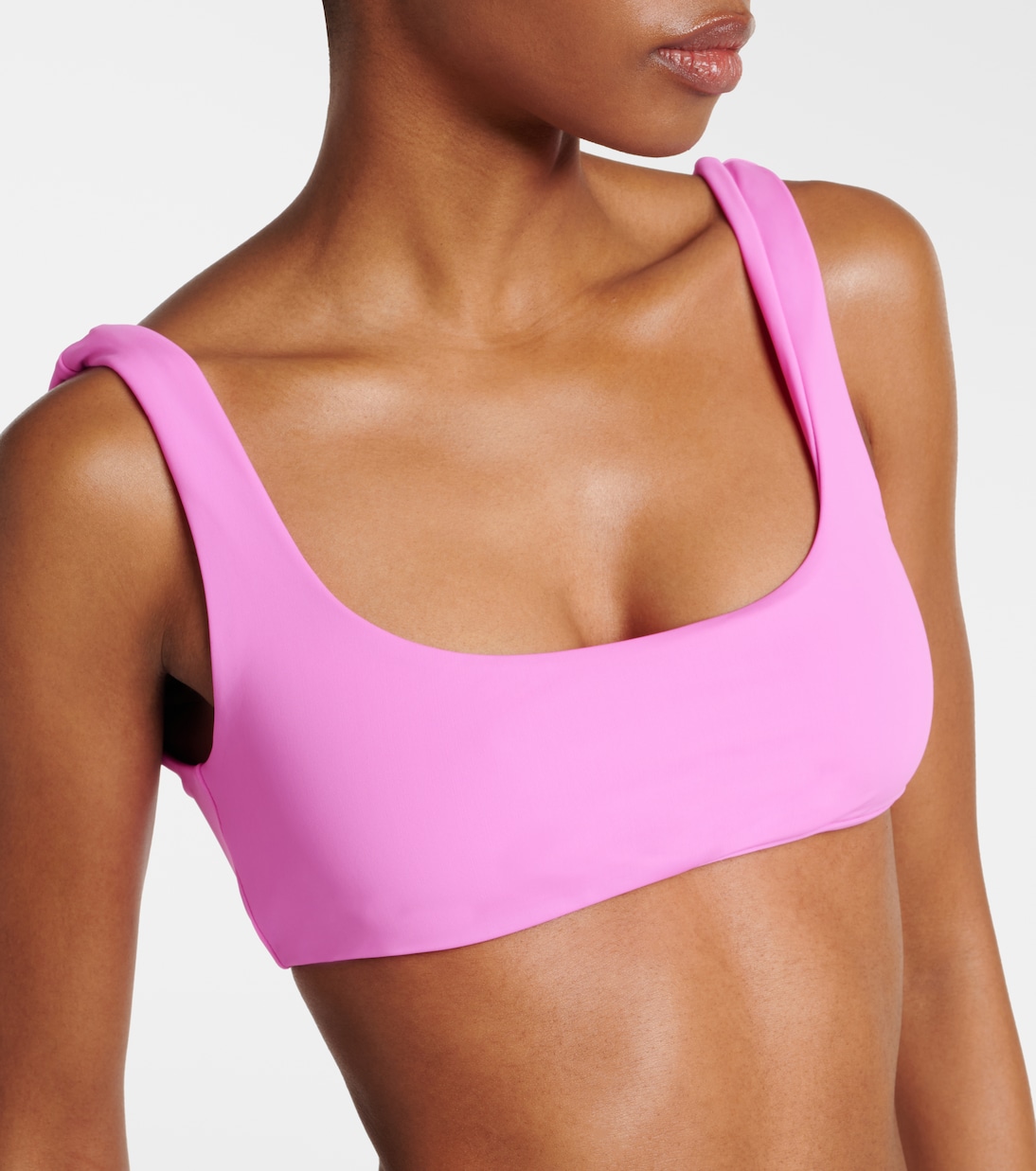 Rounded Edges bikini top | Jade Swim
