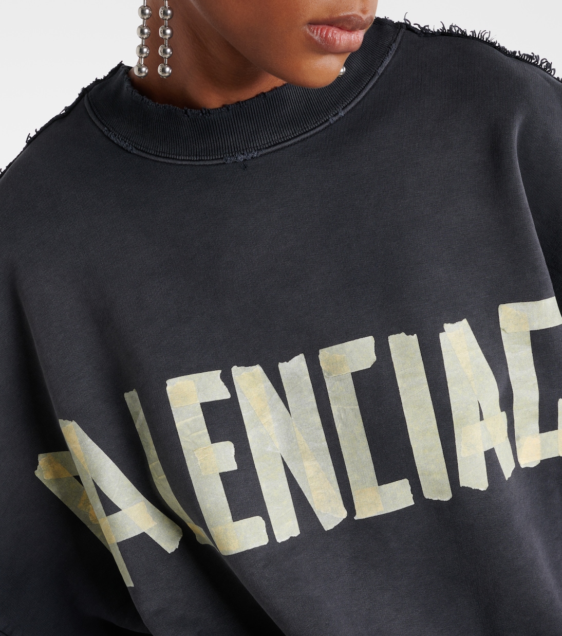 Balenciaga logo jumper outlet
