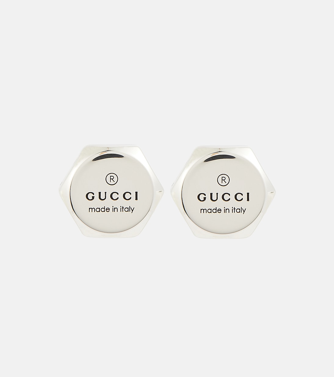Orecchini in argento sterling firmati GUCCI per uno stile giovane e raffinato