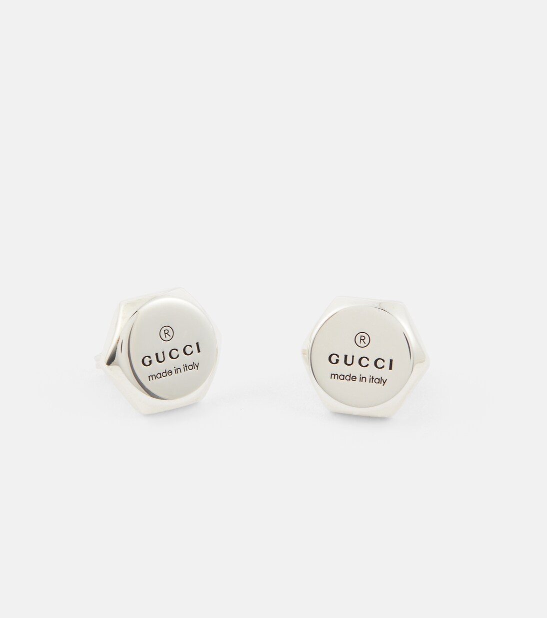 Orecchini in argento sterling firmati GUCCI per uno stile giovane e raffinato