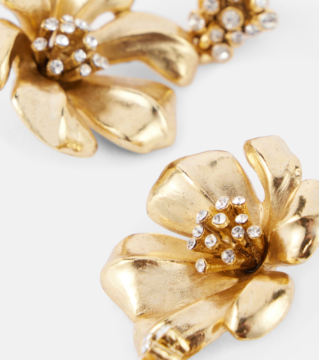Orecchini pendenti Flower | Oscar de la Renta
