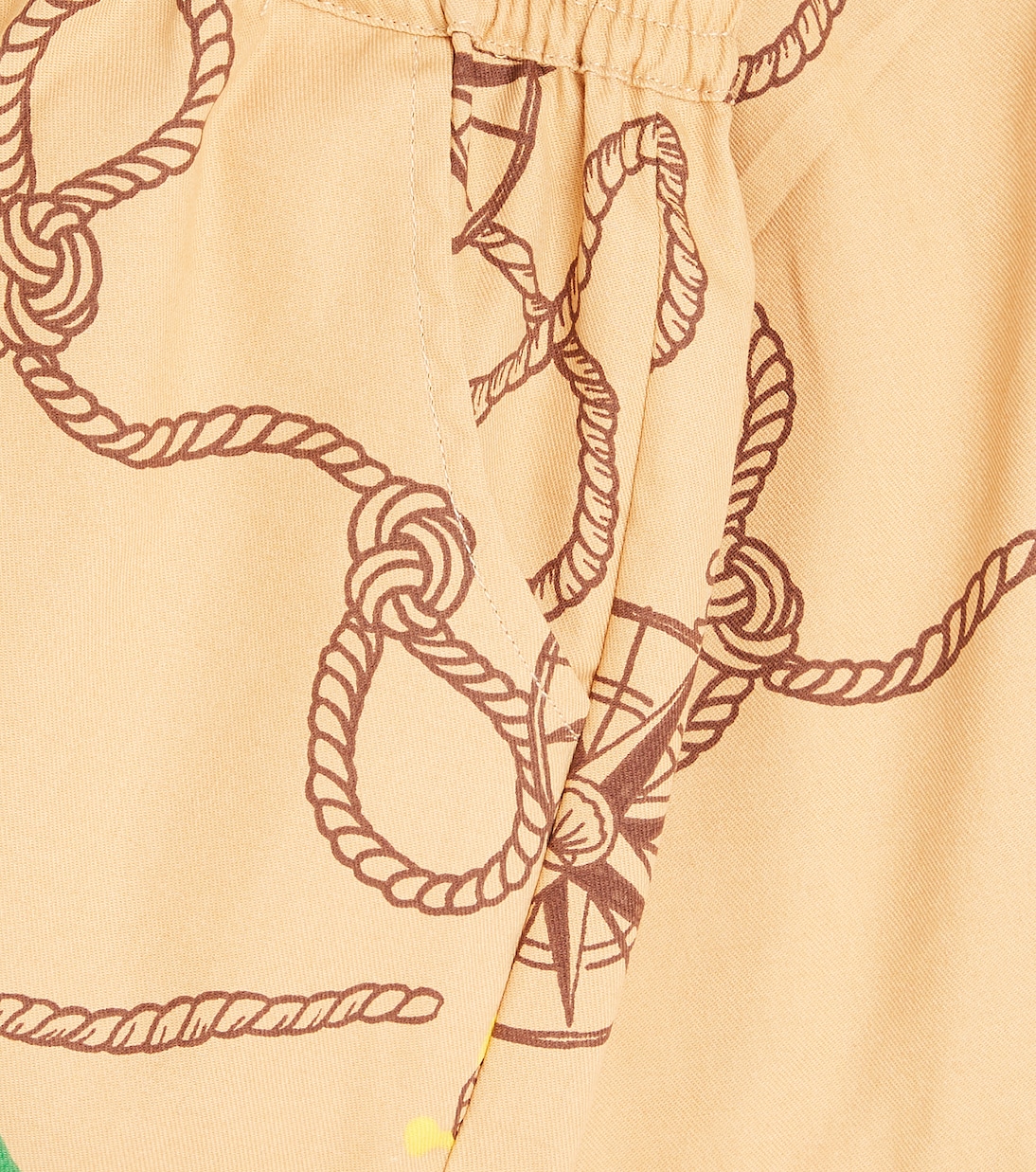 Shorts Nautical de sarga de algodón | Mini Rodini