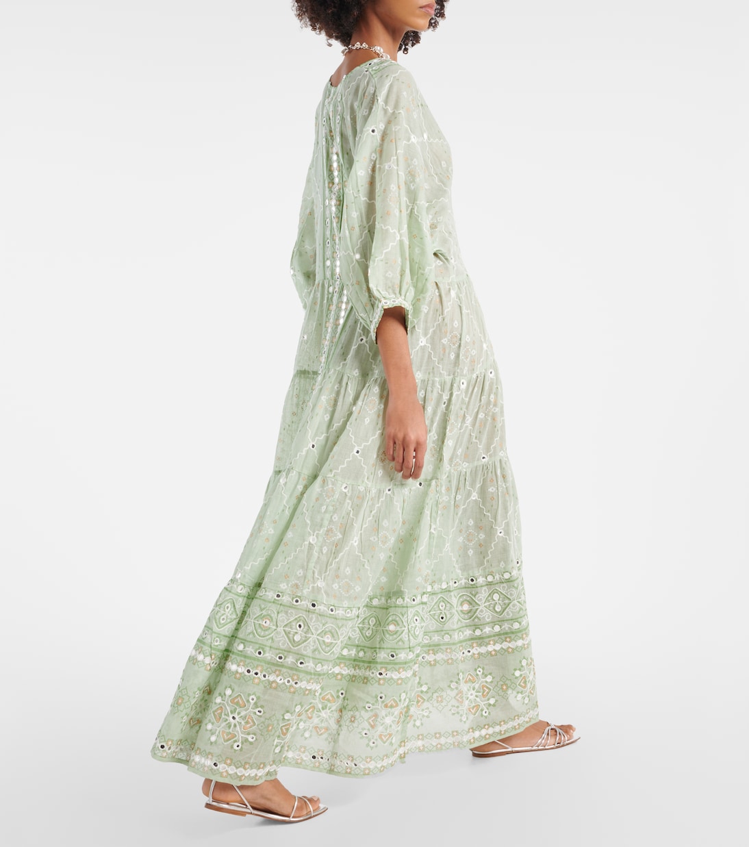 Bedruckter Kaftan aus Baumwolle | Juliet Dunn