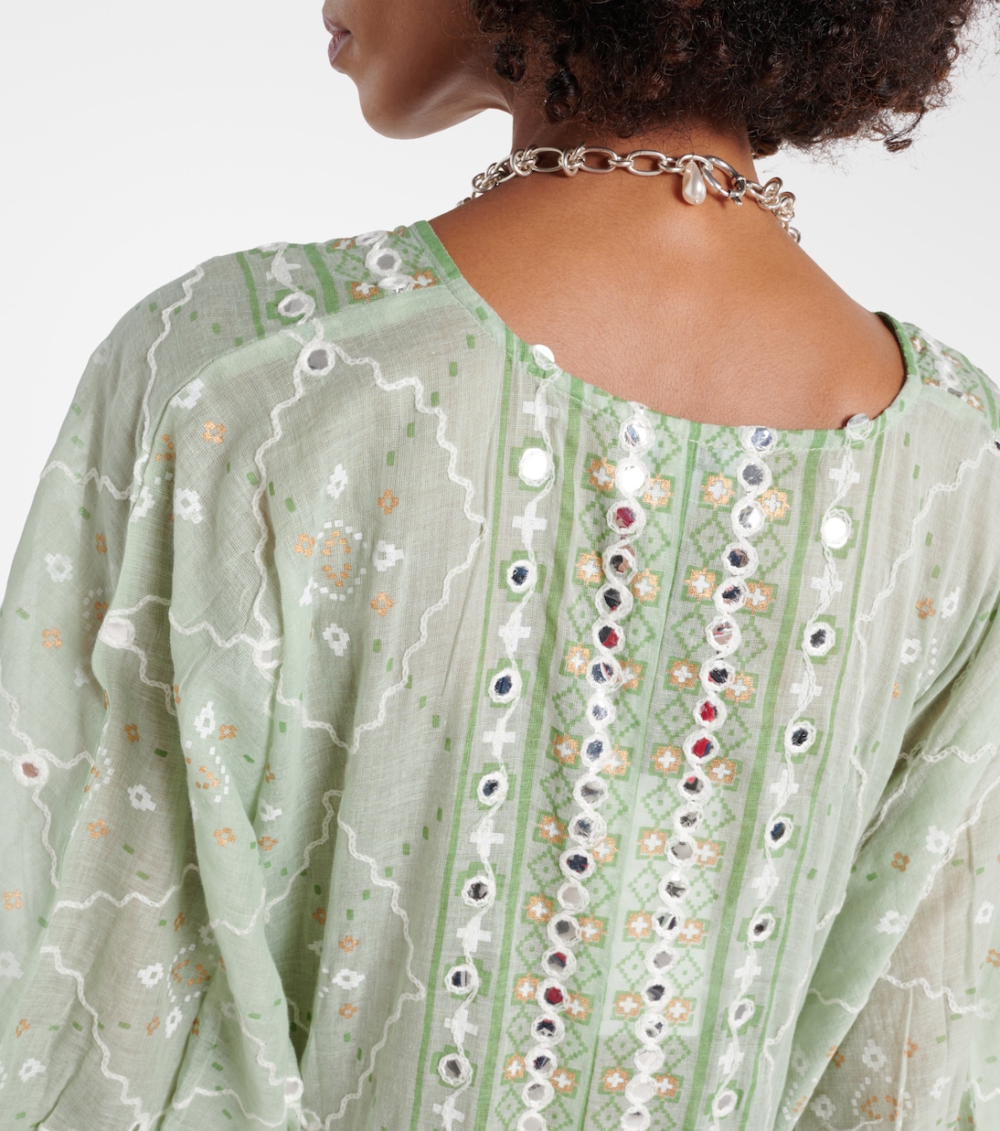 Bedruckter Kaftan aus Baumwolle | Juliet Dunn