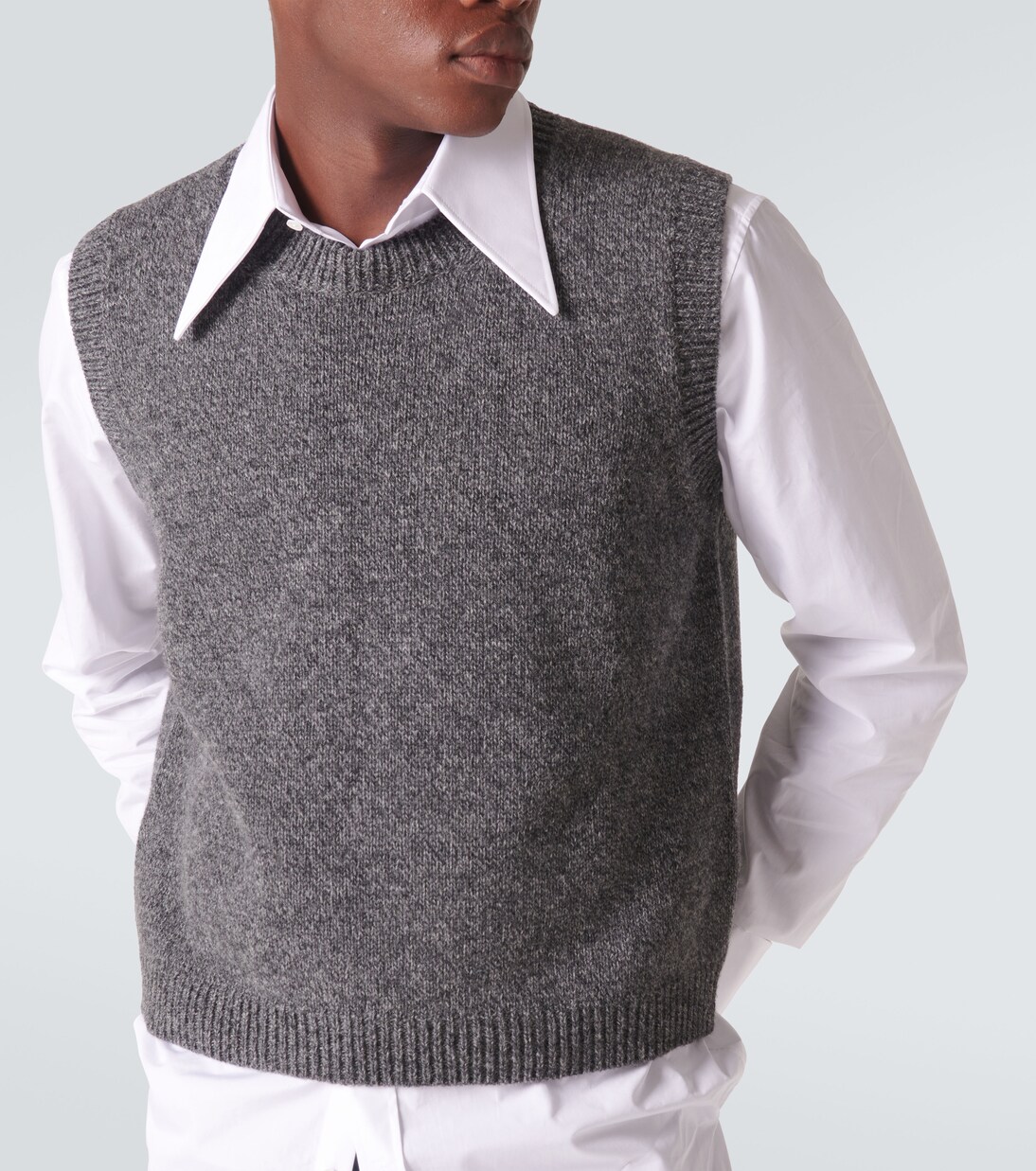 Maison margiela knit vest outlet