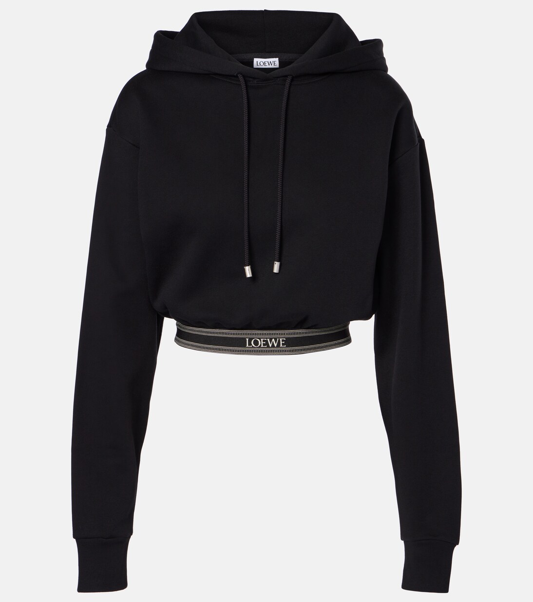 Sudadera cropped de algodón  | Loewe