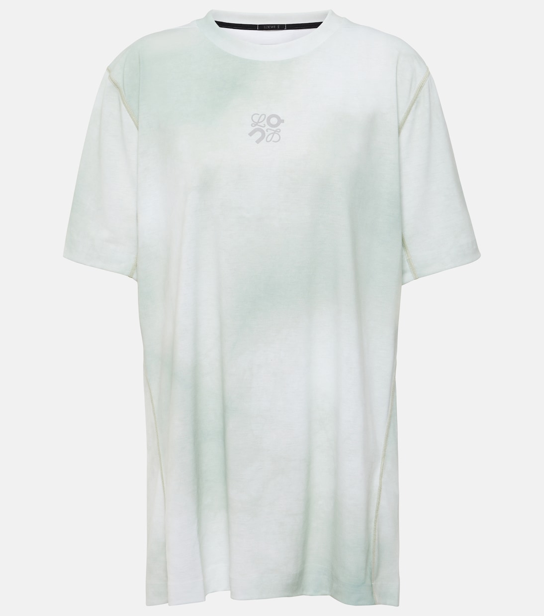 Camiseta Estampada Loewe X On con Diseño Tie-Dye para Jóvenes