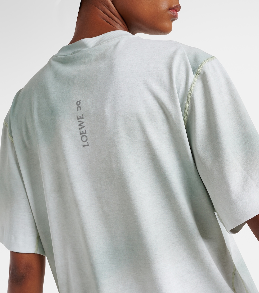 Camiseta Estampada Loewe X On con Diseño Tie-Dye para Jóvenes