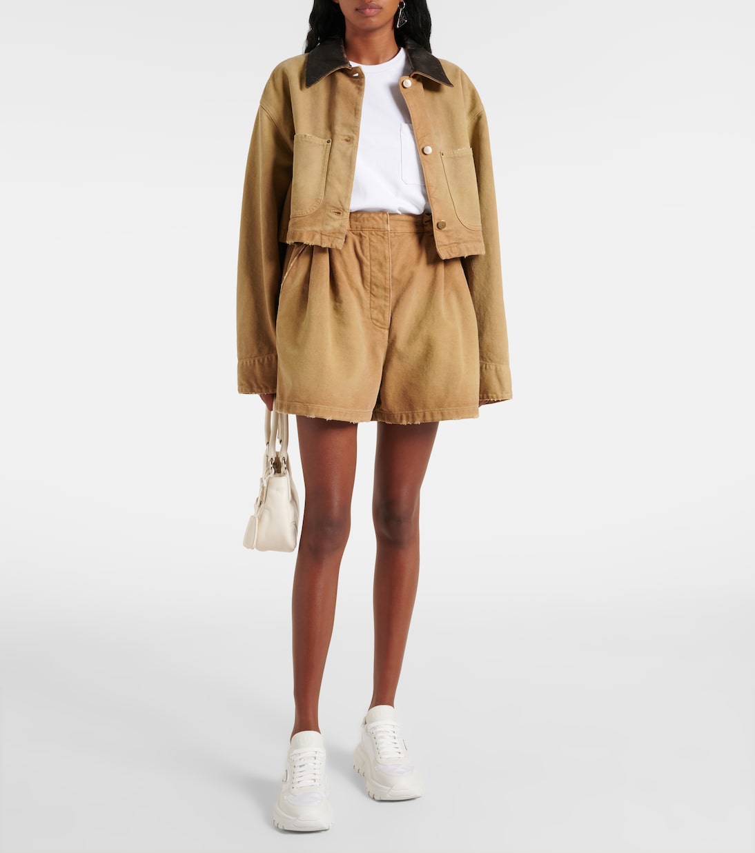 Sneakers Prax One mit Leder | Prada