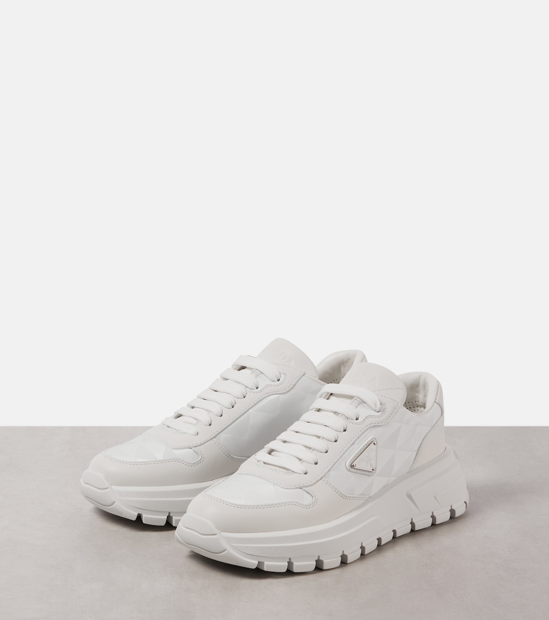 Sneakers Prax One mit Leder | Prada