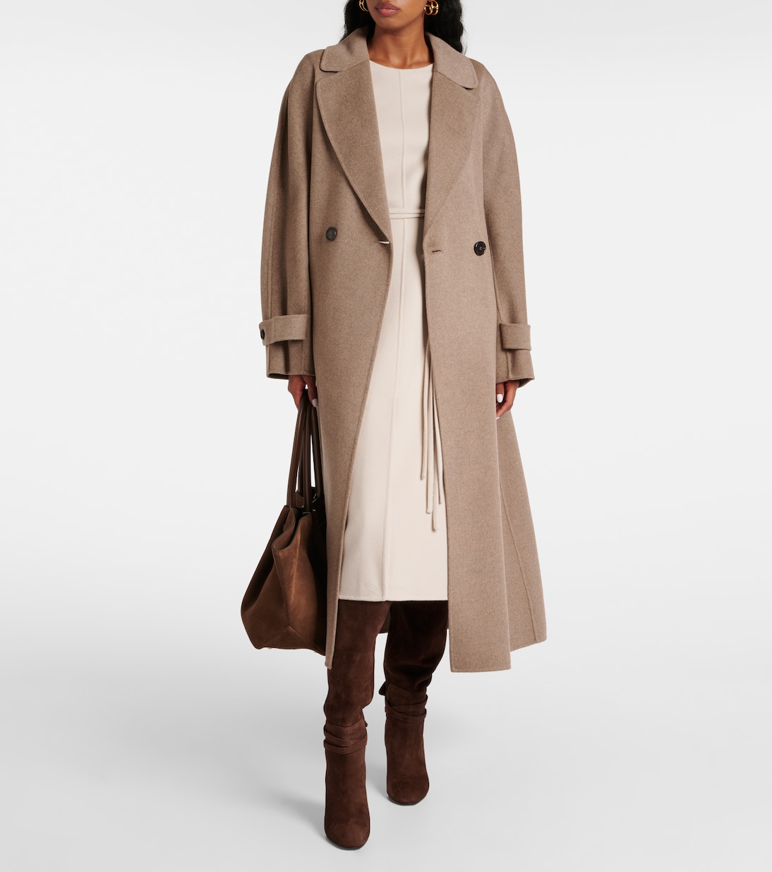 Robe midi Simone en laine vierge | 'S Max Mara
