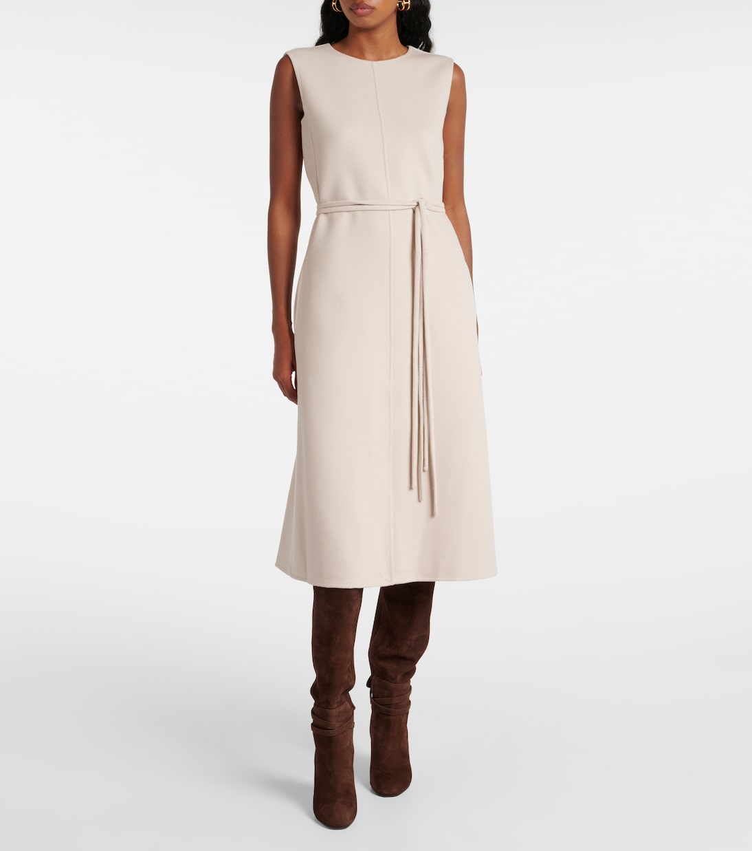 Robe midi Simone en laine vierge | 'S Max Mara