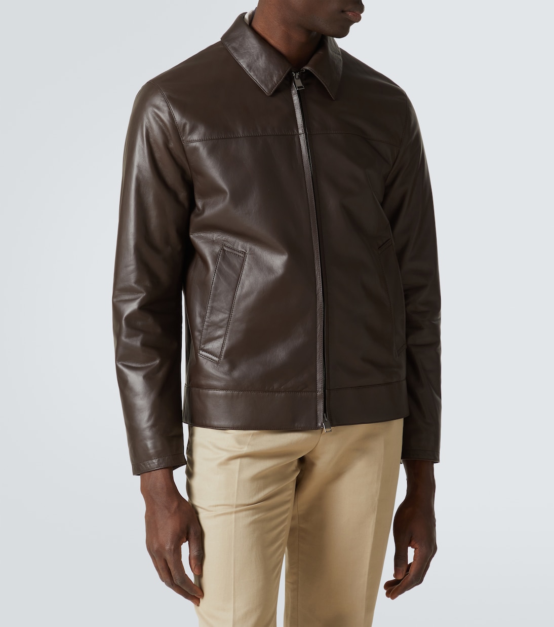 Veste en cuir | Brioni