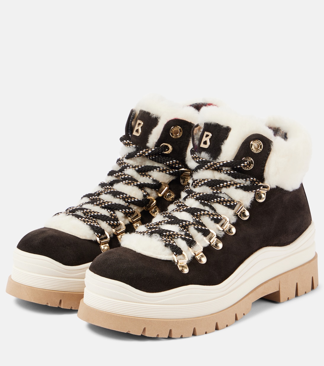 Botas con cordones Arosa de ante con borrego | Bogner