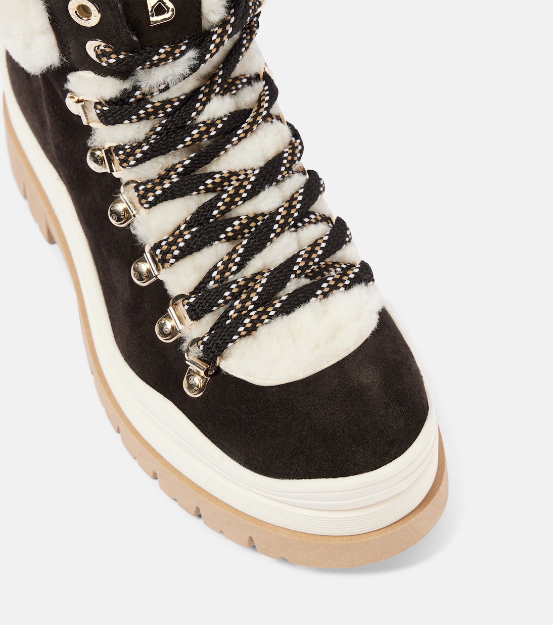 Botas con cordones Arosa de ante con borrego | Bogner