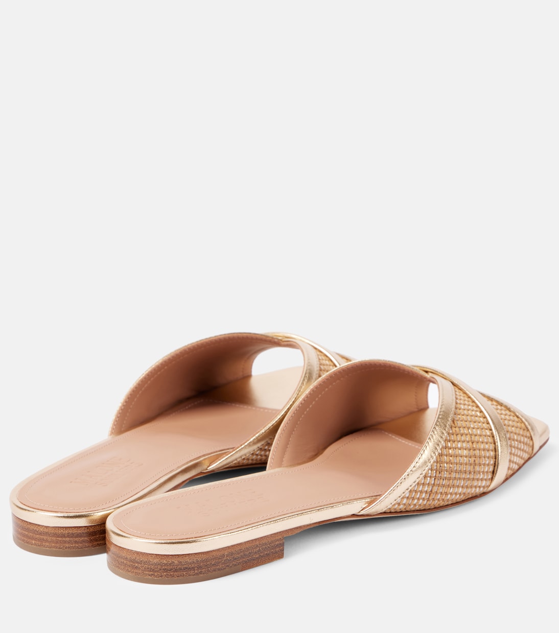 Pantoletten Perla aus Raffiabast | Malone Souliers
