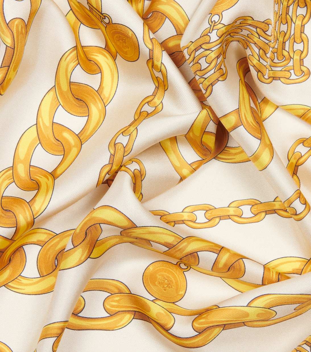 Foulard Versace Treasure in twill di seta | Versace