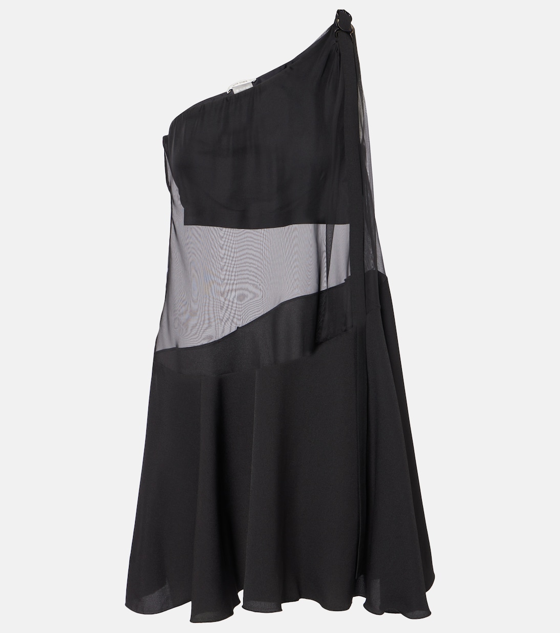 Daphne one-shoulder minidress  | Nensi Dojaka