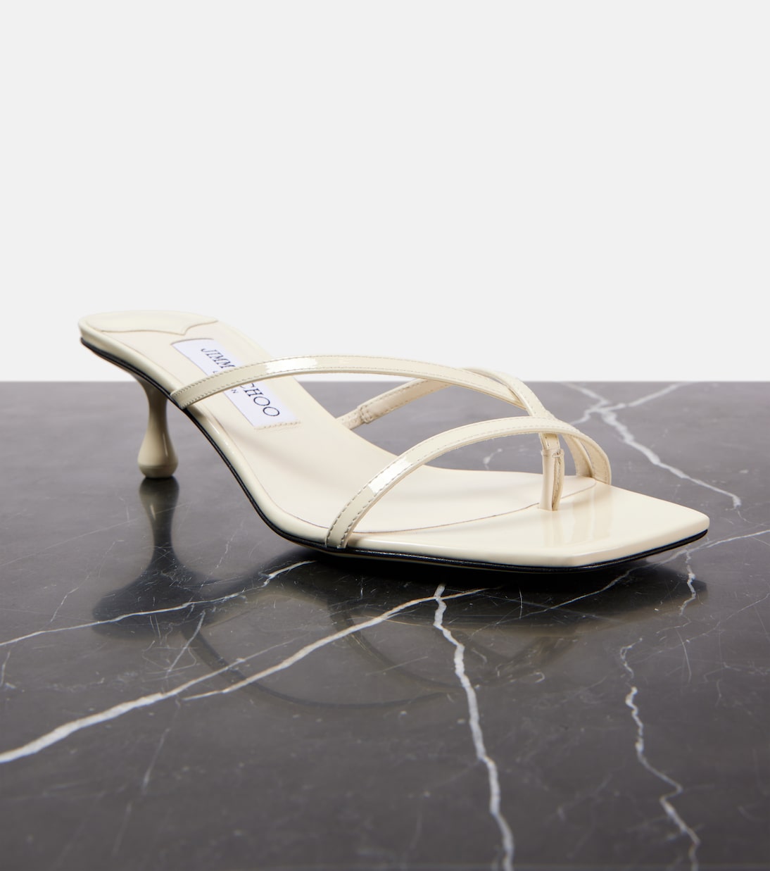 Mules Etana 50 in vernice | Jimmy Choo