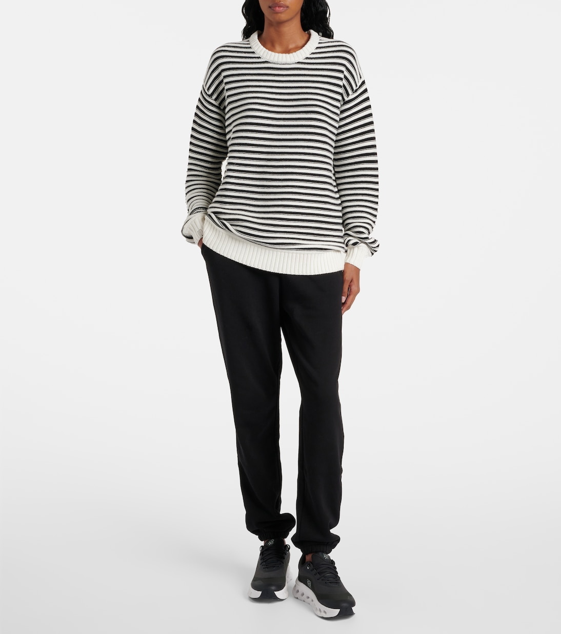 Pullover Boo in cotone a righe | The Upside