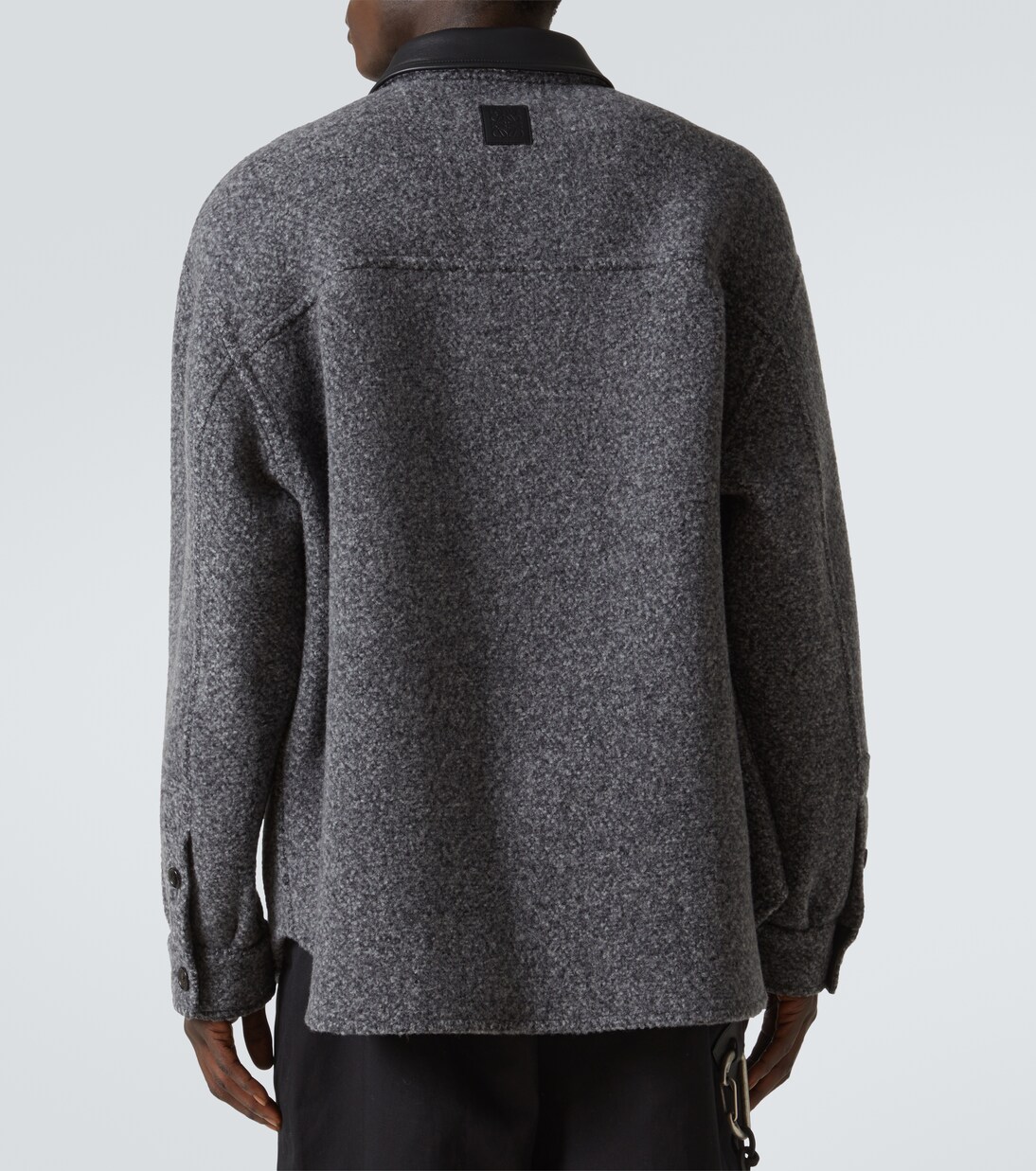 Hemdjacke aus einem Wollgemisch | Loewe