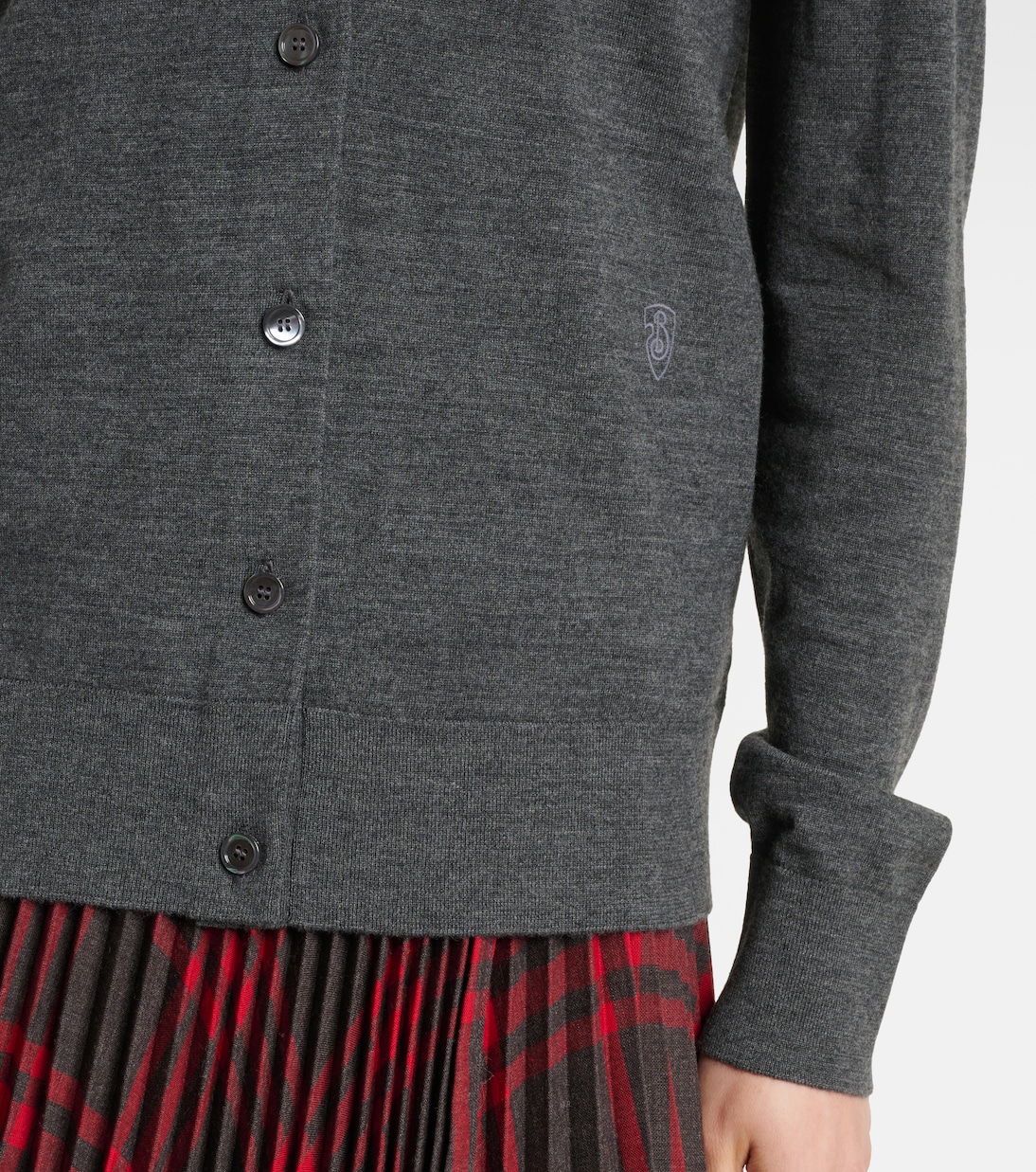 Cardigan in lana | Burberry