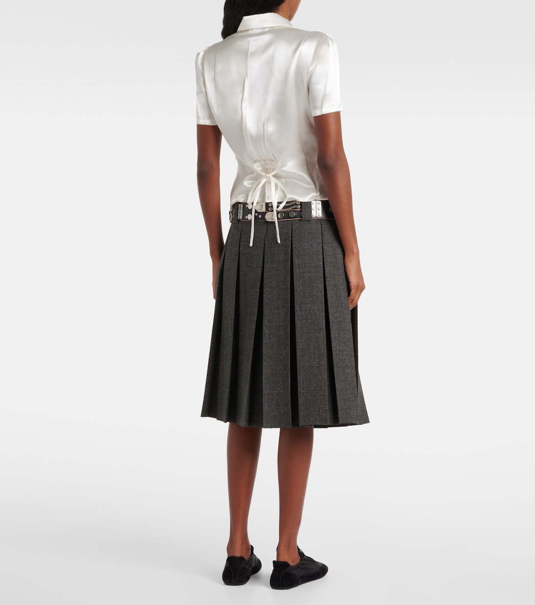 Hemd aus Satin | Prada